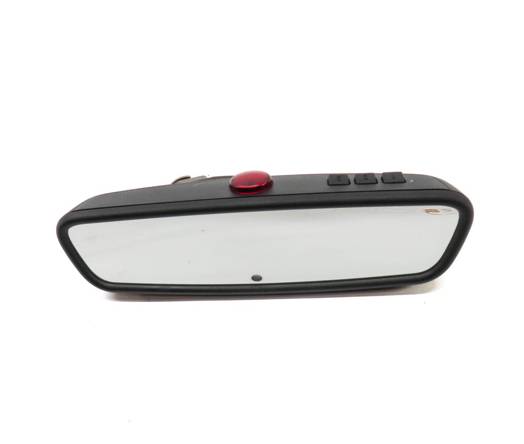 Thumbnail 2: 2007 BMW 550I (E60) REARVIEW REAR VIEW MIRROR w/ AUTO DIM HOMELINK (Black)