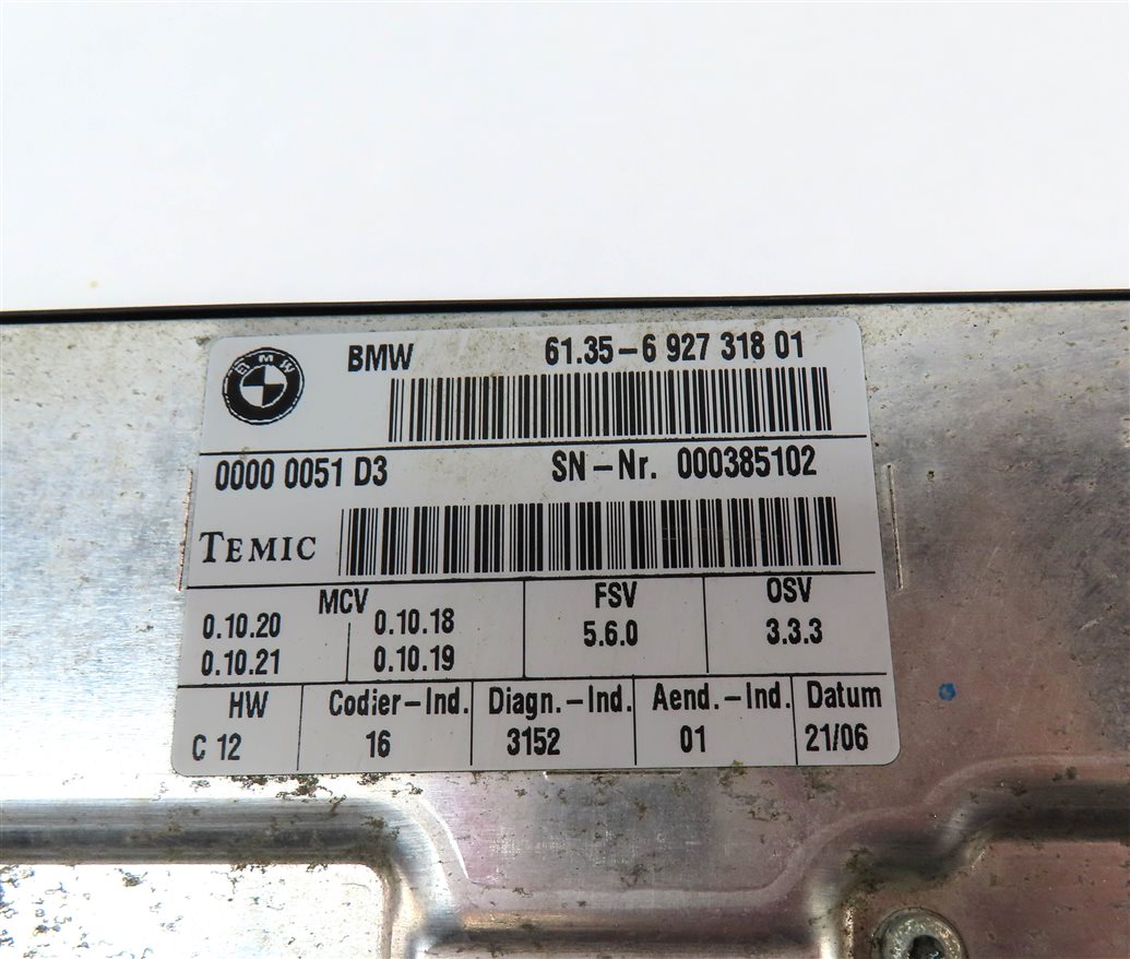 Thumbnail 4: 2007 BMW 550I (E60) FRONT LEFT DRIVER SEAT CONTROL MODULE