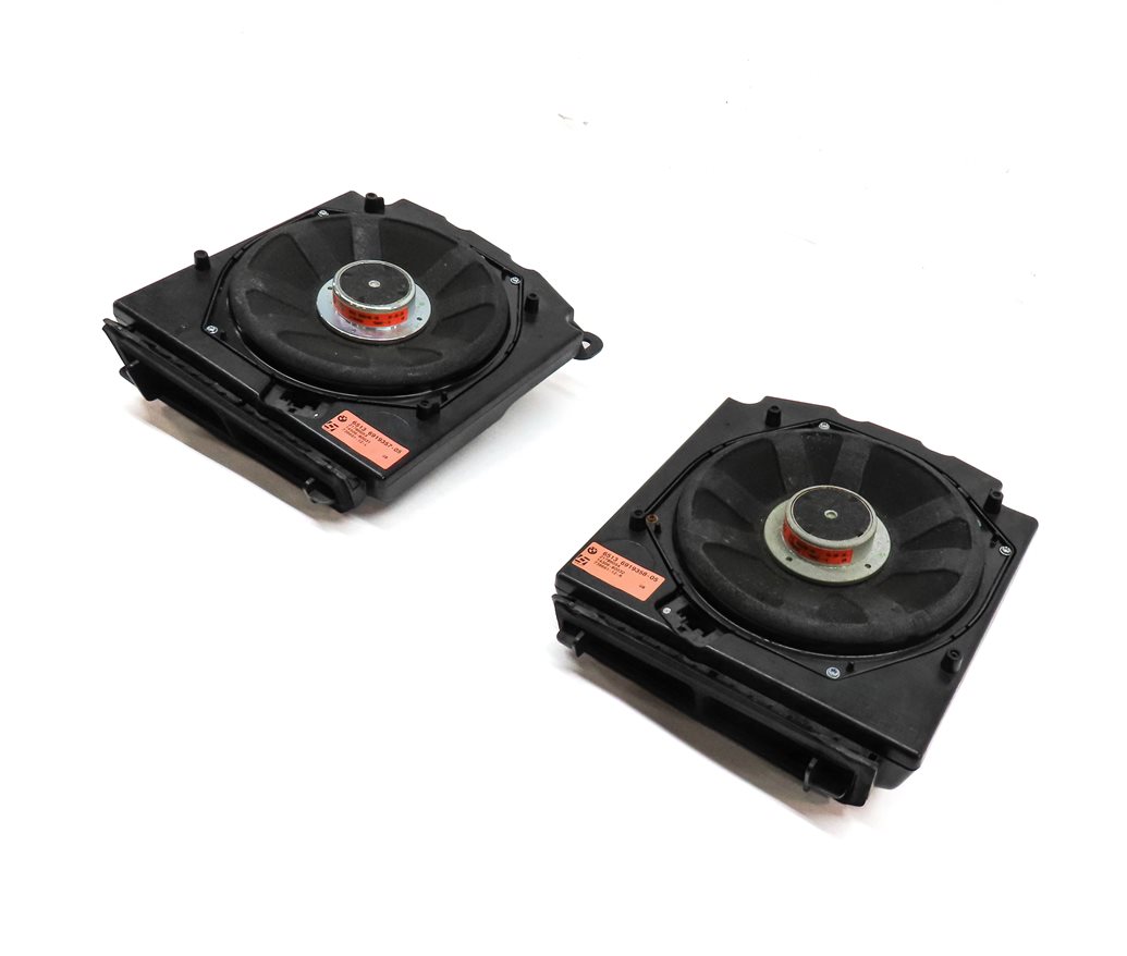 2007 BMW 550I (E60) LOGIC 7 RADIO STEREO AUDIO SUBWOOFER SUB SPEAKER SET/2