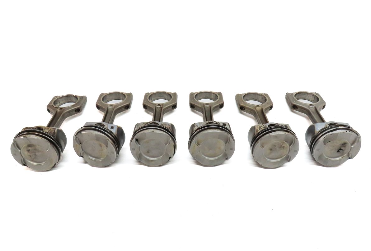 Thumbnail 3: 15-19 BMW 335i 435i 535i 640i 740i X1 X3 X4 X5 X6 - 3.0L N55 ENGINE PISTON SET 6