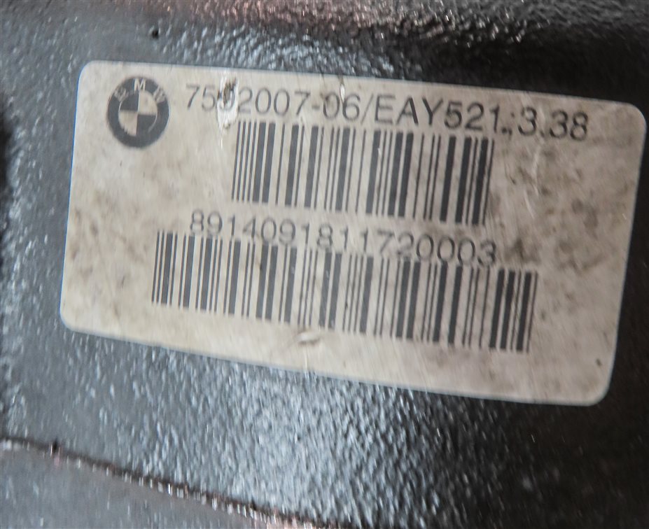 Thumbnail 8: 2011-2018 BMW X3 X4 (F25 F26) REAR DIFFERENTIAL GEAR CARRIER (3.38 RATIO)