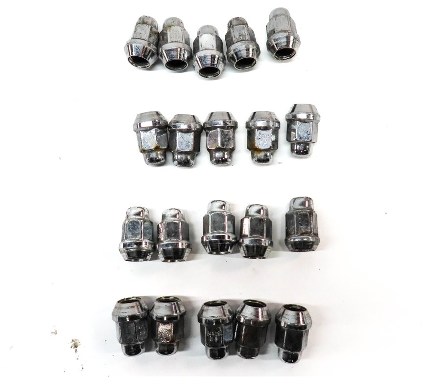 Thumbnail 4: 08-20 LAND ROVER LR2 DISCOVERY SPORT RANGE ROVER EVOQUE VALAR LUG NUT SET (20)