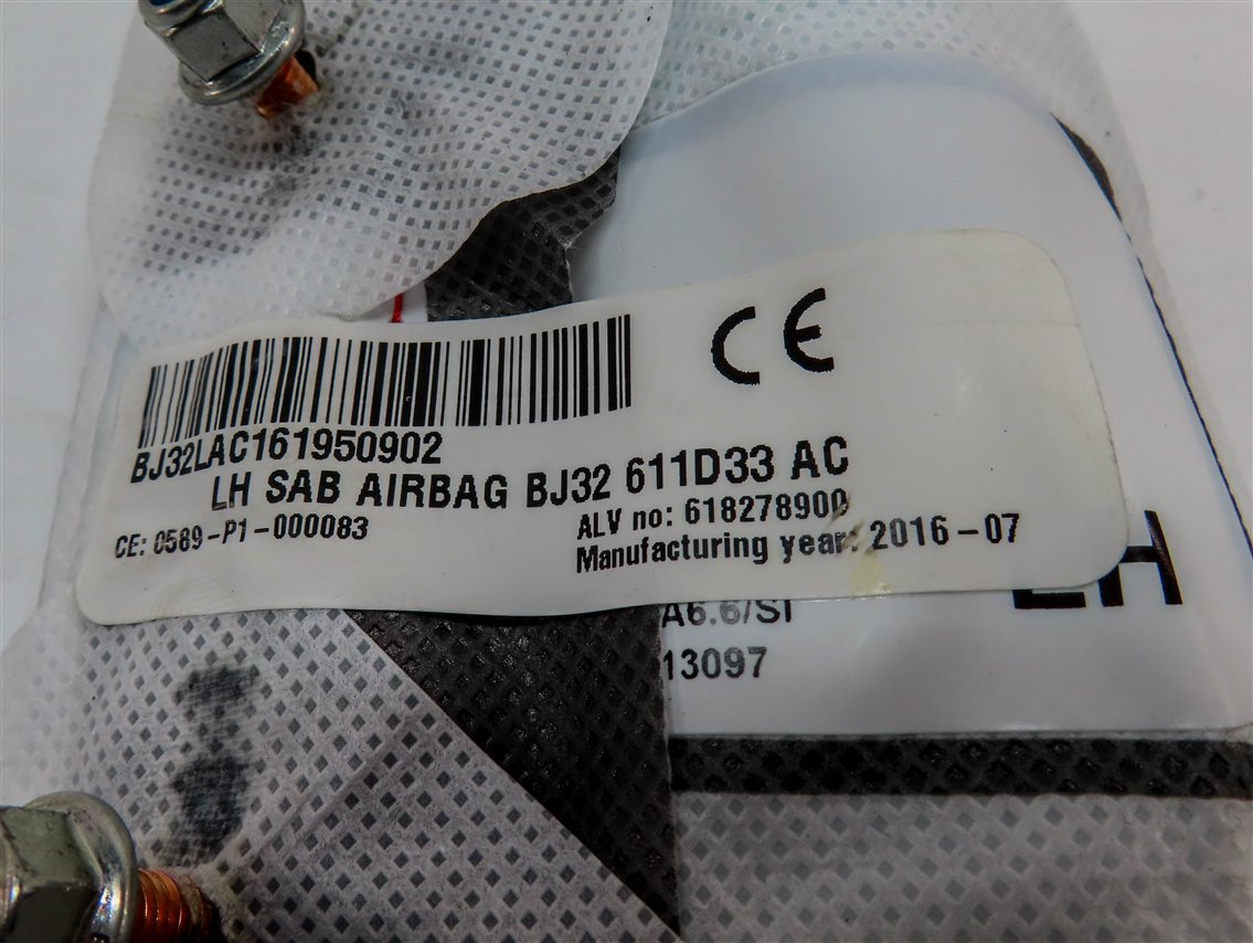 Thumbnail 5: 12-19 DISCOVERY SPORT EVOQUE (L538 L550) LEFT FRONT DRIVER SEAT AIRBAG AIR BAG