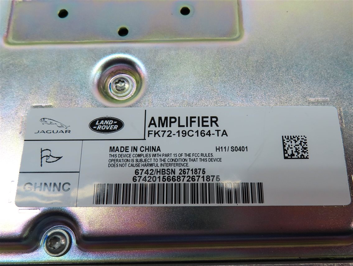 Thumbnail 5: 2017 LAND ROVER DISCOVERY SPORT (L550) RADIO STEREO SPEAKER AMPLIFIER AMP