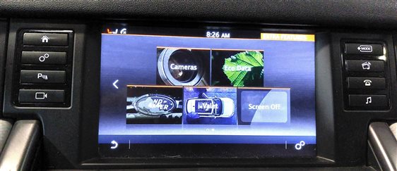15-19 JAGUAR F-PACE F-TYPE XE XF LAND ROVER DISCOVERY EVOQUE - NAVIGATION SCREEN
