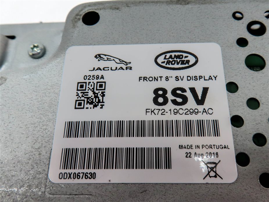 Thumbnail 6: 15-19 JAGUAR F-PACE F-TYPE XE XF LAND ROVER DISCOVERY EVOQUE - NAVIGATION SCREEN