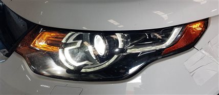 Thumbnail 2: 15-19 DISCOVERY SPORT (L550) LEFT AFS ADAPTIVE XENON HEADLIGHT HEAD LIGHT LAMP