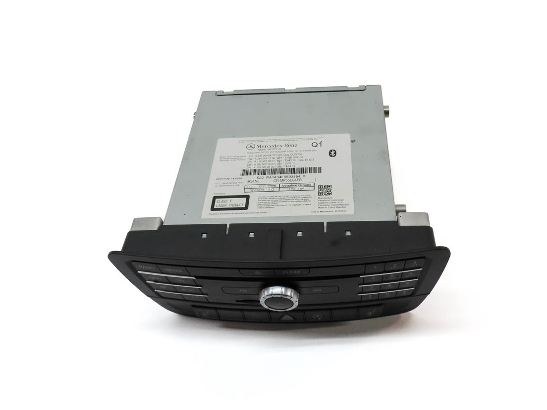 Thumbnail 4: 16-20 MERCEDES B CLA GLA CLASS (C117 W246 X156) CD NAVIGATION STEREO RECEIVER