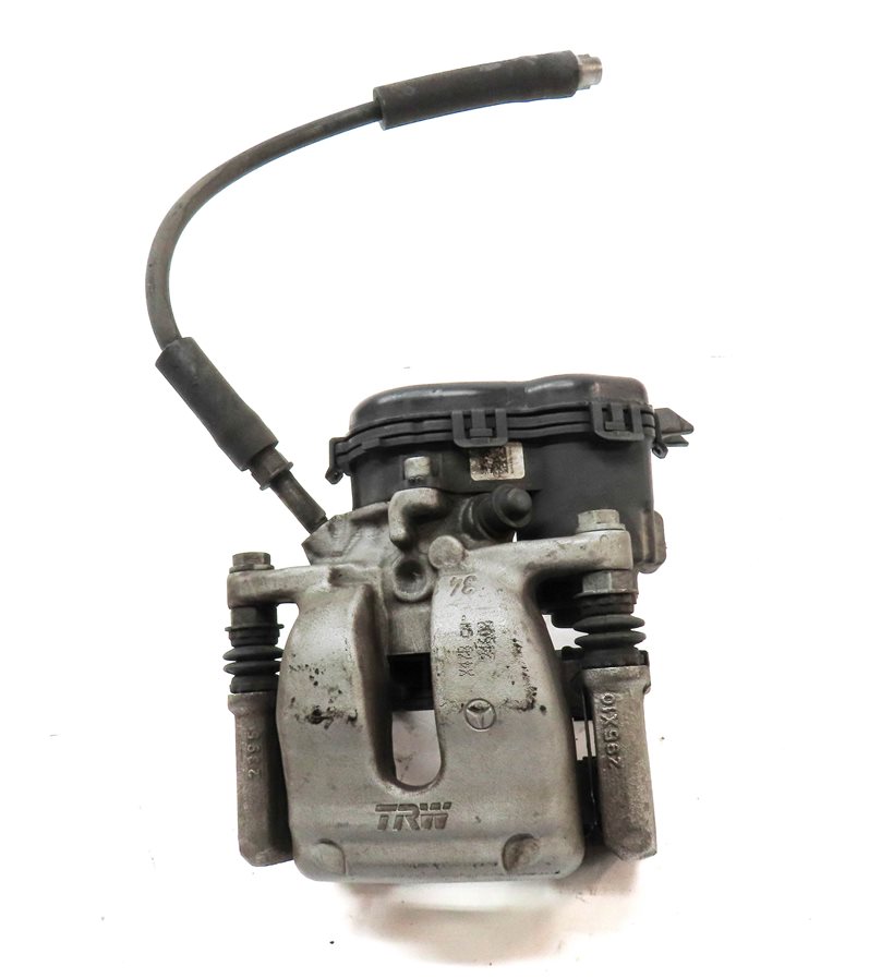 Thumbnail 2: 14-17 MERCEDES B ELECTRIC (W242) REAR RIGHT PASSENGER BRAKE CALIPER w/ ACTUATOR