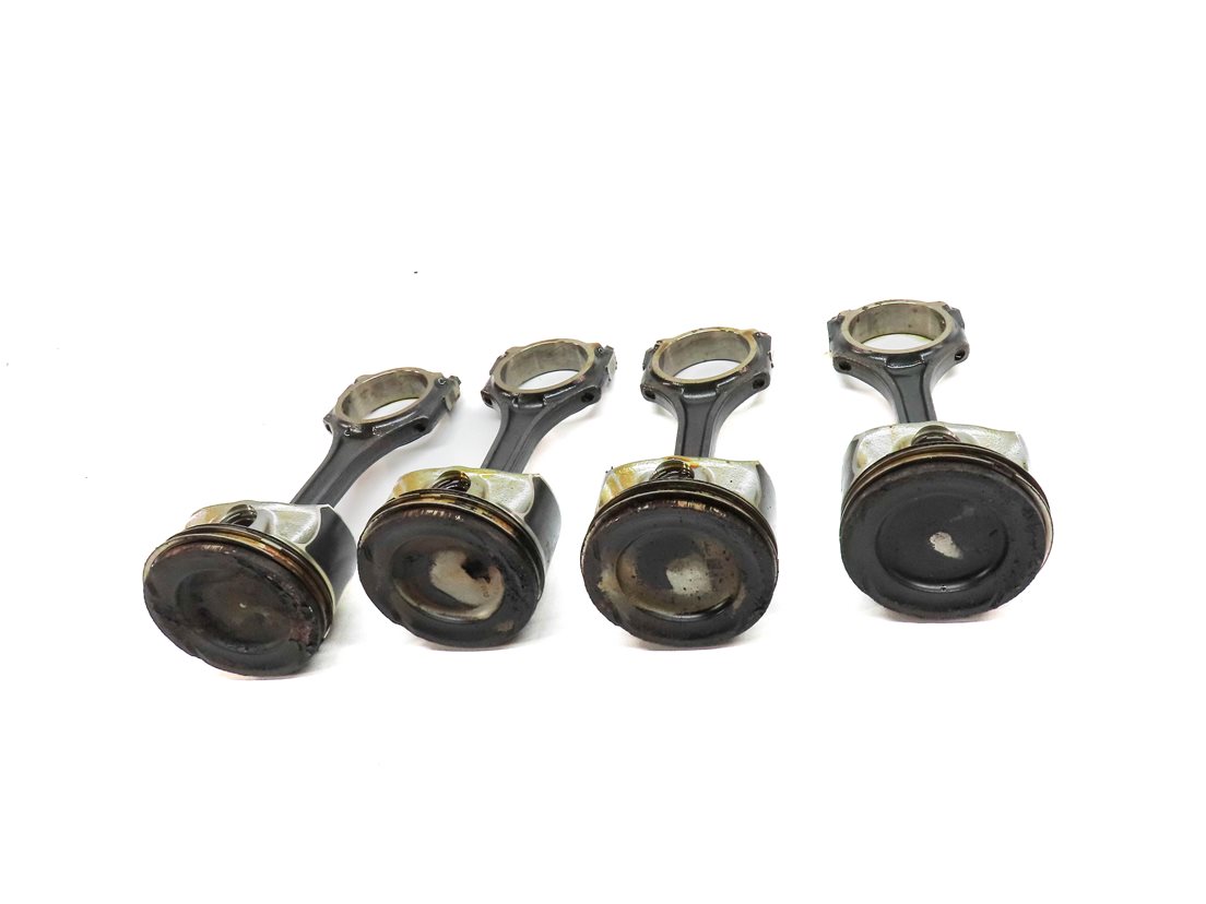 Thumbnail 2: 2014-2020 MERCEDES CLA250 (C117) 2.0L M270 TURBO ENGINE PISTON w/ ROD SET-4