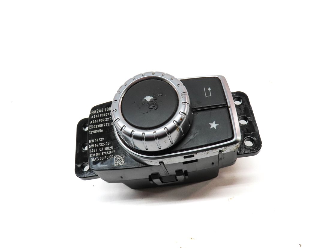 Thumbnail 3: 15-20 MERCEDES B250 CLA250 CLA45 GLA250 GLA45 (C117 W246 X156) GPS COMMAND KNOB