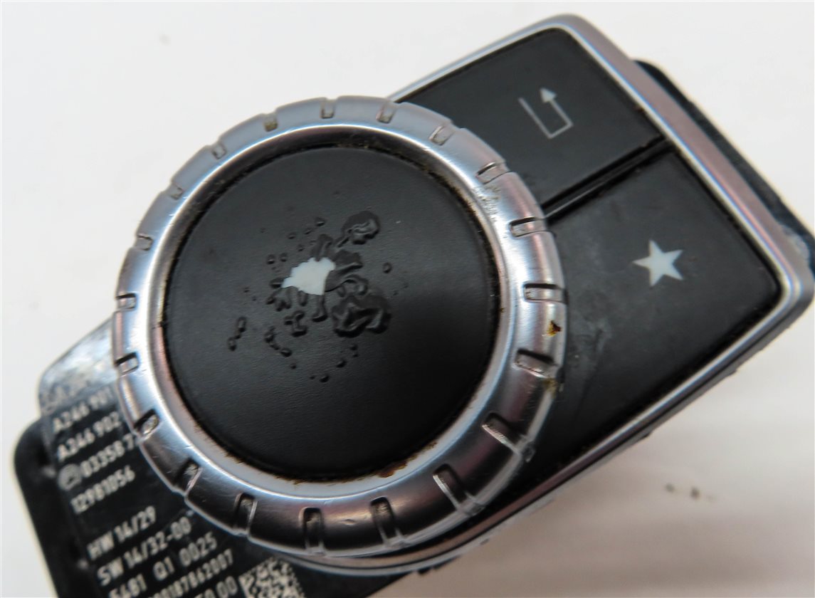 Thumbnail 7: 15-20 MERCEDES B250 CLA250 CLA45 GLA250 GLA45 (C117 W246 X156) GPS COMMAND KNOB