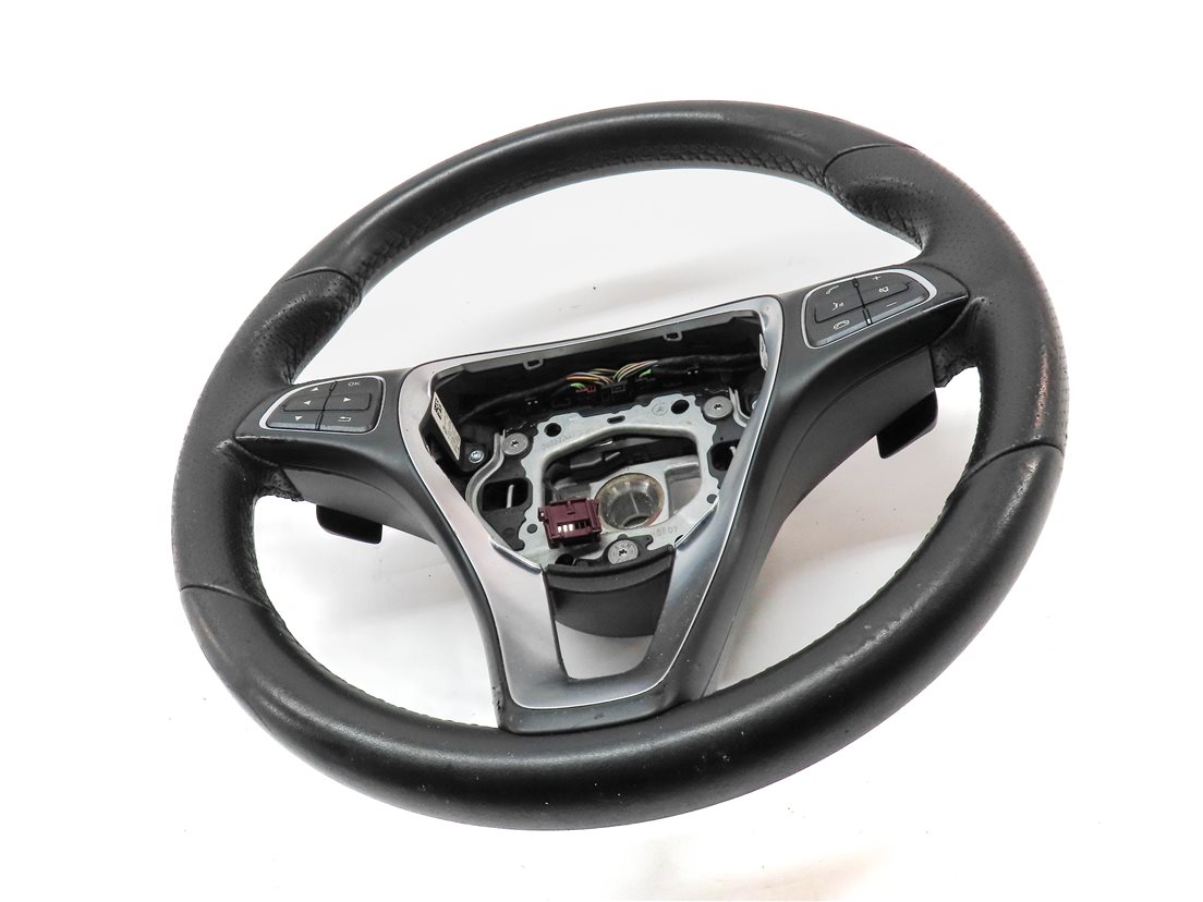 Thumbnail 3: 2013-2019 MERCEDES C250 C300 C350 CLA250 (C117 W204) 3-SPOKE STEERING WHEEL