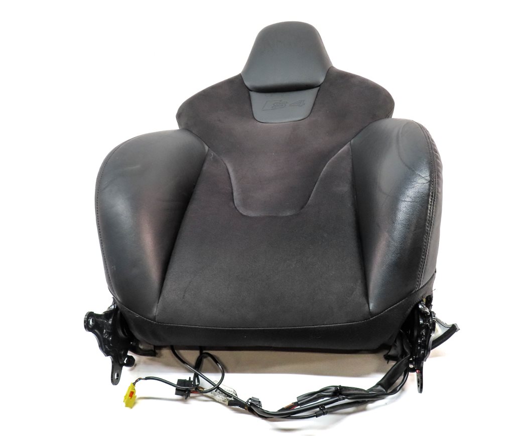 Thumbnail 2: 13 AUDI S4 (B8 8K) FRONT LEFT DRIVER UPPER SPORT MEMORY HEATED SEAT BACK (Black)