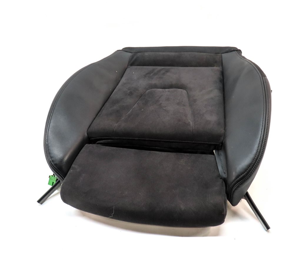 13 AUDI S4 (B8 8K) FRONT RIGHT PASSENGER LOWER SPORT HEATED SEAT CUSHION (Black)