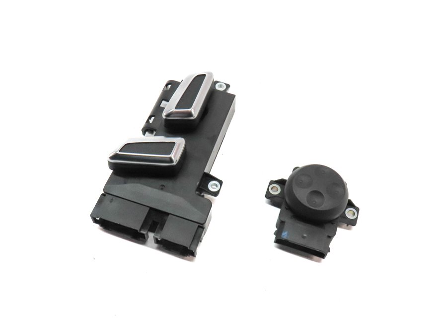 13 AUDI S4 (B8 8K) FRONT RIGHT PASSENGER SEAT POSITION LUMBAR ADJUST SWITCH SET
