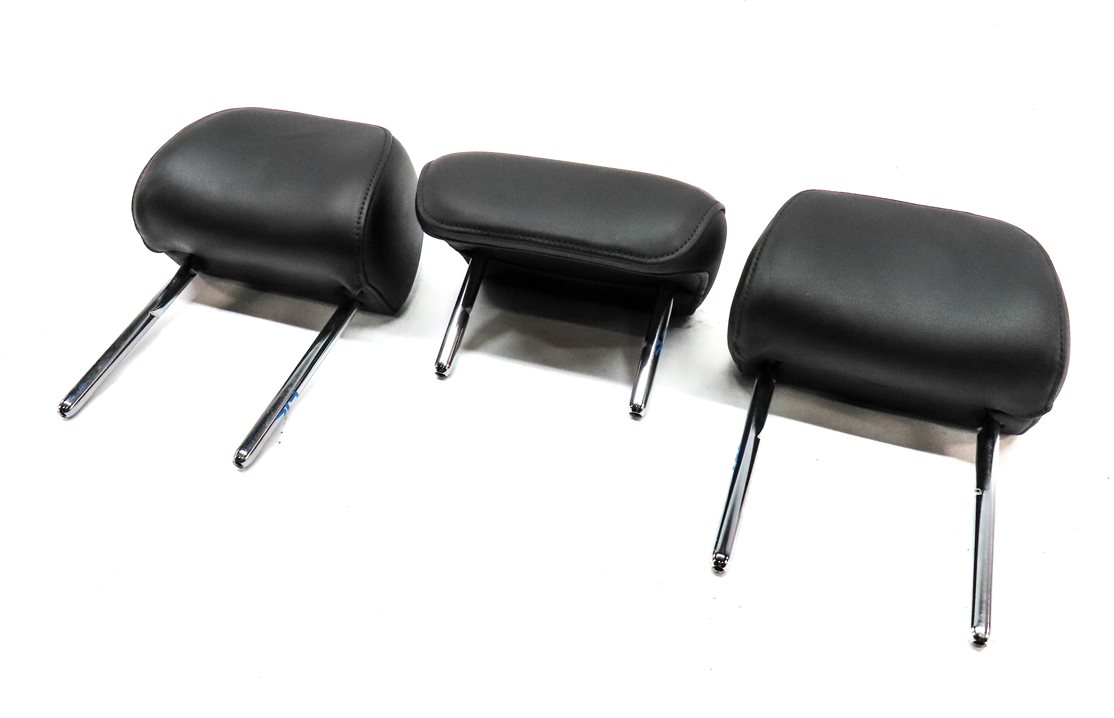 13-16 A4 S4 12-18 A6 S6 C7 B8 REAR LEFT RIGHT CENTER SEAT HEADREST SET/3 (Black)
