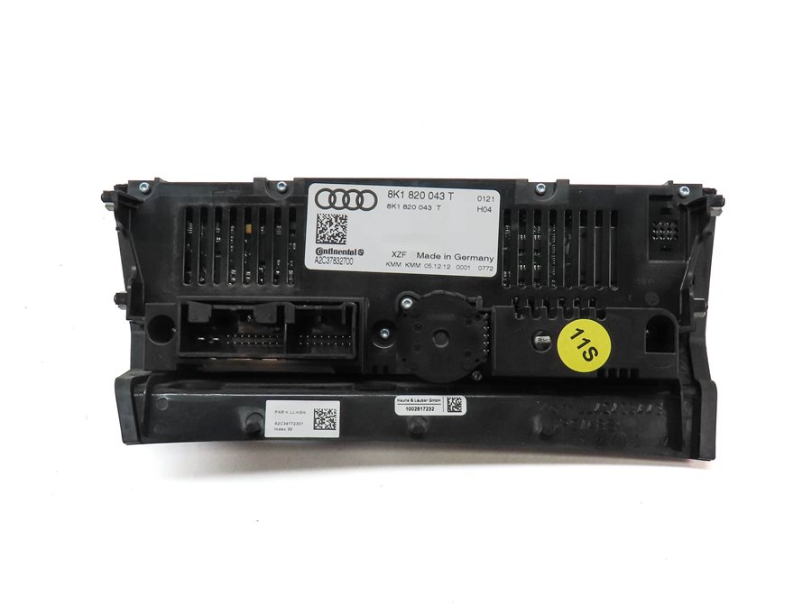 Thumbnail 6: 13-17 AUDI A4 S4 A5 S5 RS5 Q5 SQ5 (B8 8K 8T 8R) HEATER A/C TEMPERATURE CONTROL