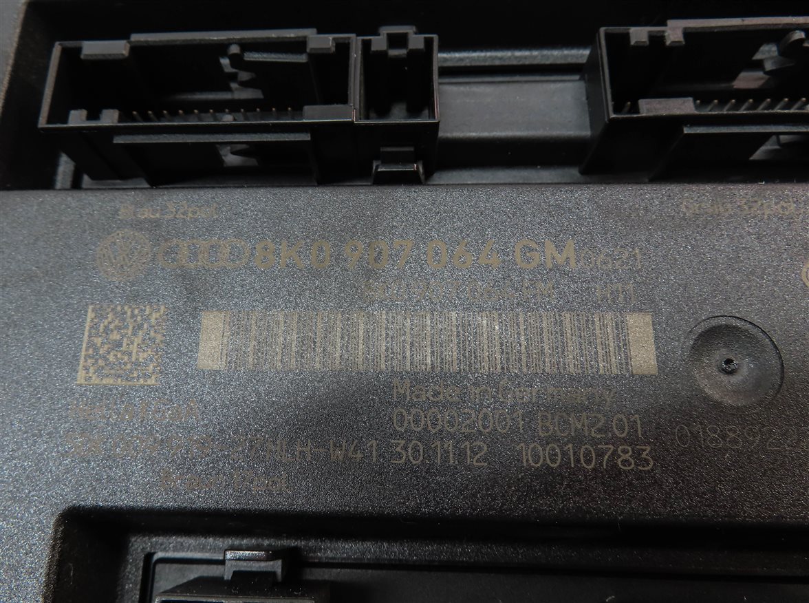 Thumbnail 14: 2013-2014 AUDI S4 (B8 8K) 3.0L CGXC ENGINE ECM BCM IMMOBILIZER MODULE KEY SET