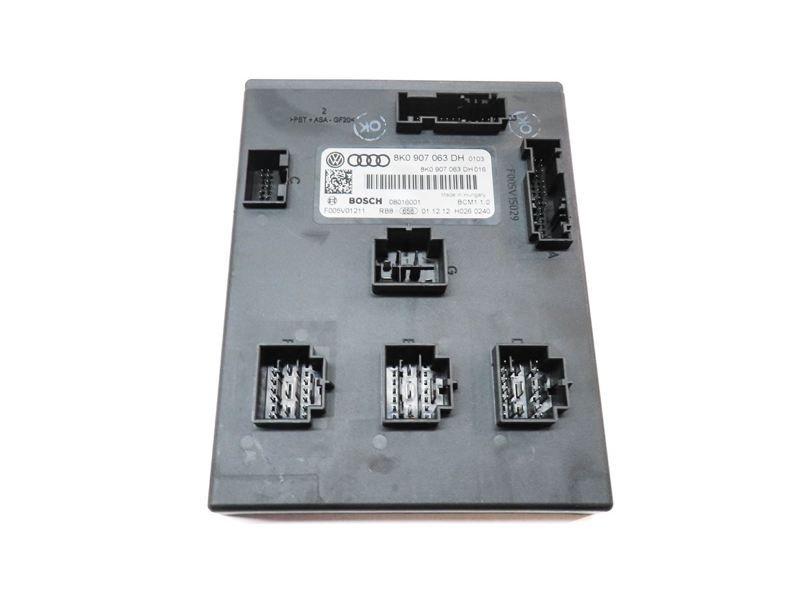 Thumbnail 5: 2013-2014 AUDI S4 (B8 8K) 3.0L CGXC ENGINE ECM BCM IMMOBILIZER MODULE KEY SET