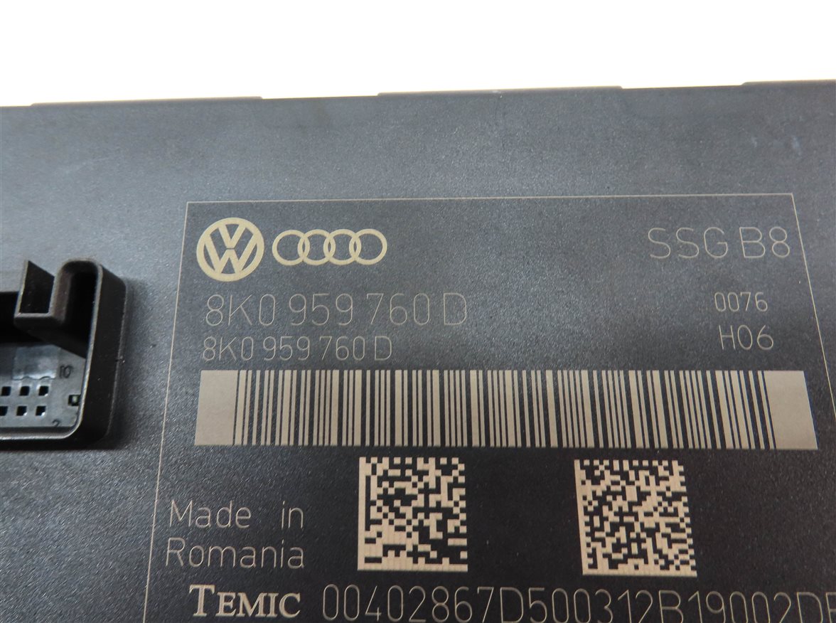 Thumbnail 4: 2013 AUDI S4 (B8 8K) FRONT LEFT DRIVER SEAT CONTROL MODULE