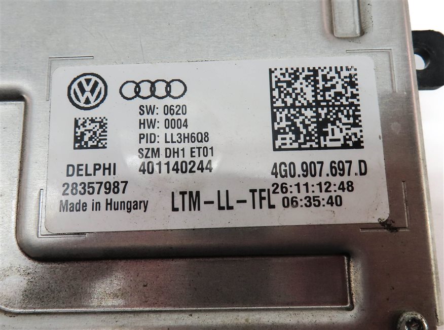 Thumbnail 4: 13 AUDI S4 B8 8K FRONT LEFT DRIVER DRL LIGHT LAMP CONTROL BALLAST MODULE
