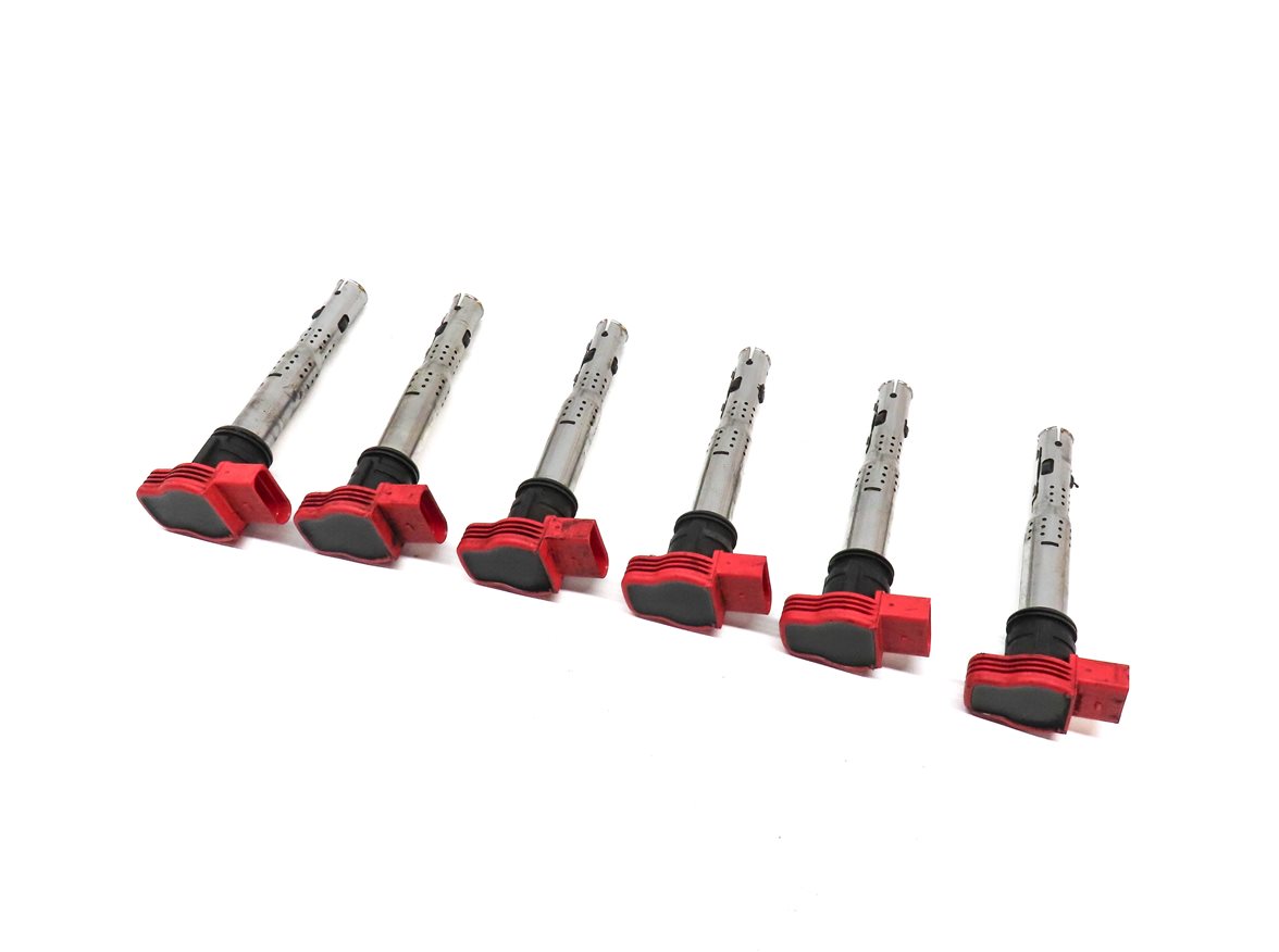 2005-2017 AUDI A4 S4 A5 S5 A6 S6 A7 A8 Q5 SQ5 Q7 R8 S8 - IGNITION COIL SET 6