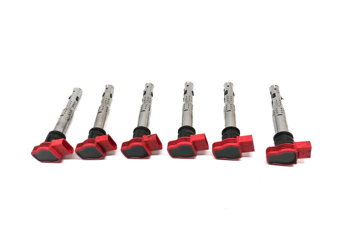 Thumbnail 2: 2005-2017 AUDI A4 S4 A5 S5 A6 S6 A7 A8 Q5 SQ5 Q7 R8 S8 - IGNITION COIL SET 6