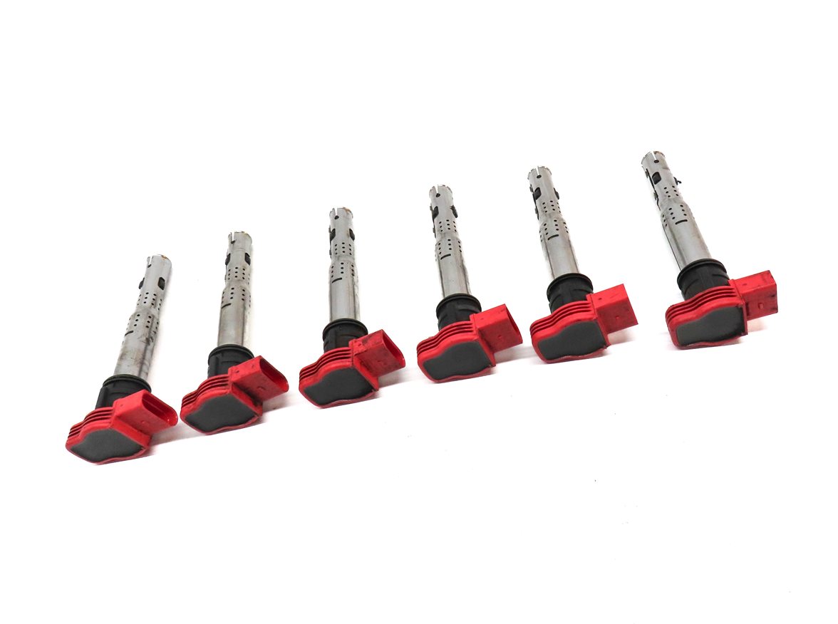 Thumbnail 3: 2005-2017 AUDI A4 S4 A5 S5 A6 S6 A7 A8 Q5 SQ5 Q7 R8 S8 - IGNITION COIL SET 6