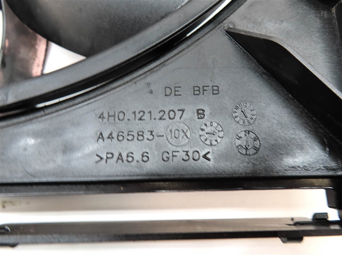 Thumbnail 10: 12-18 AUDI A6 A7 (C7) 3.0L SUPERCHARGED ENGINE RADIATOR COOLING FAN w/ SHROUD