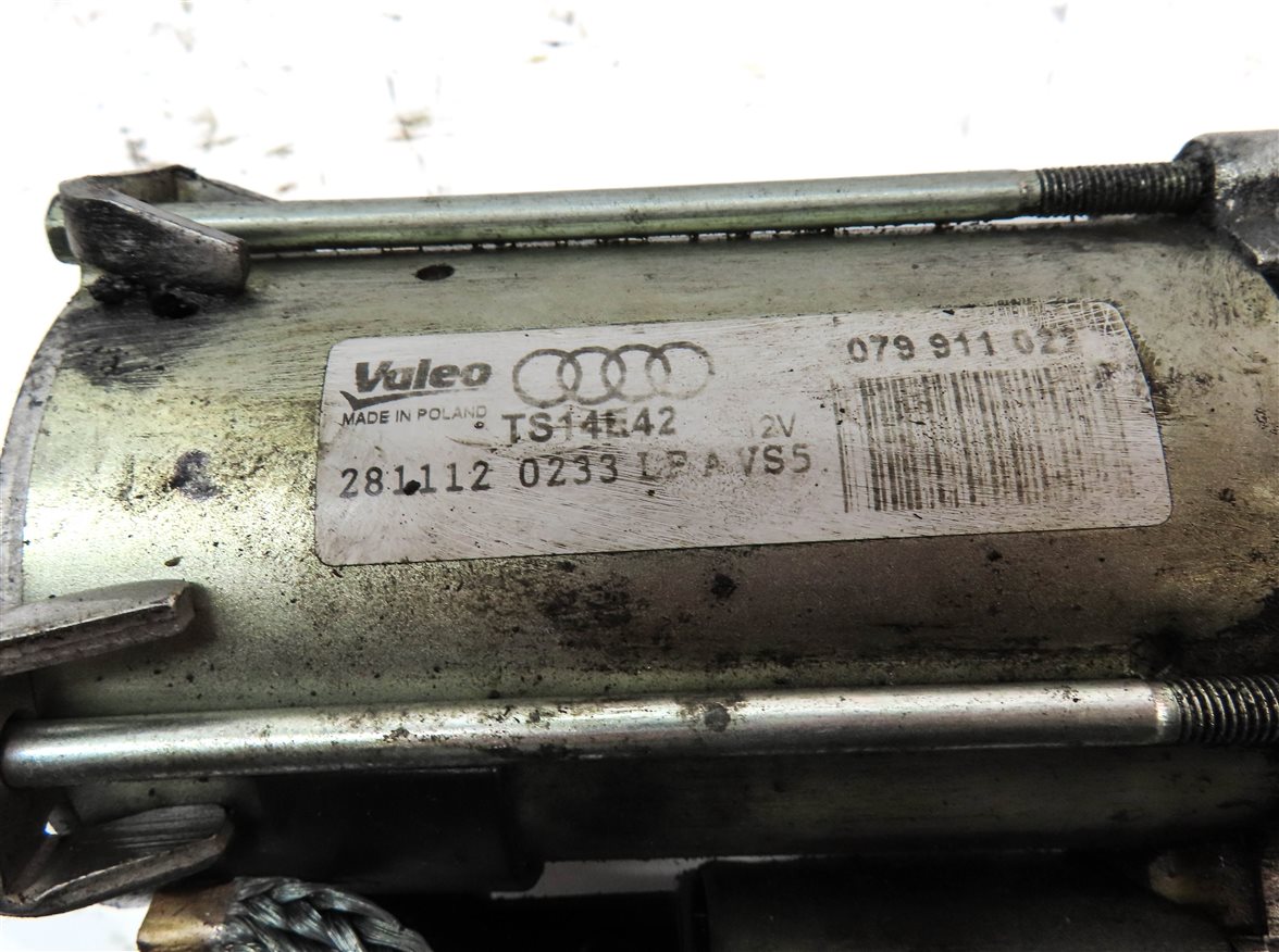 Thumbnail 7: 2010-2017 AUDI A5 A6 A7 Q5 Q7 S4 S5 (B8 8K 8R 8T C7 4G8 4L) ENGINE STARTER MOTOR