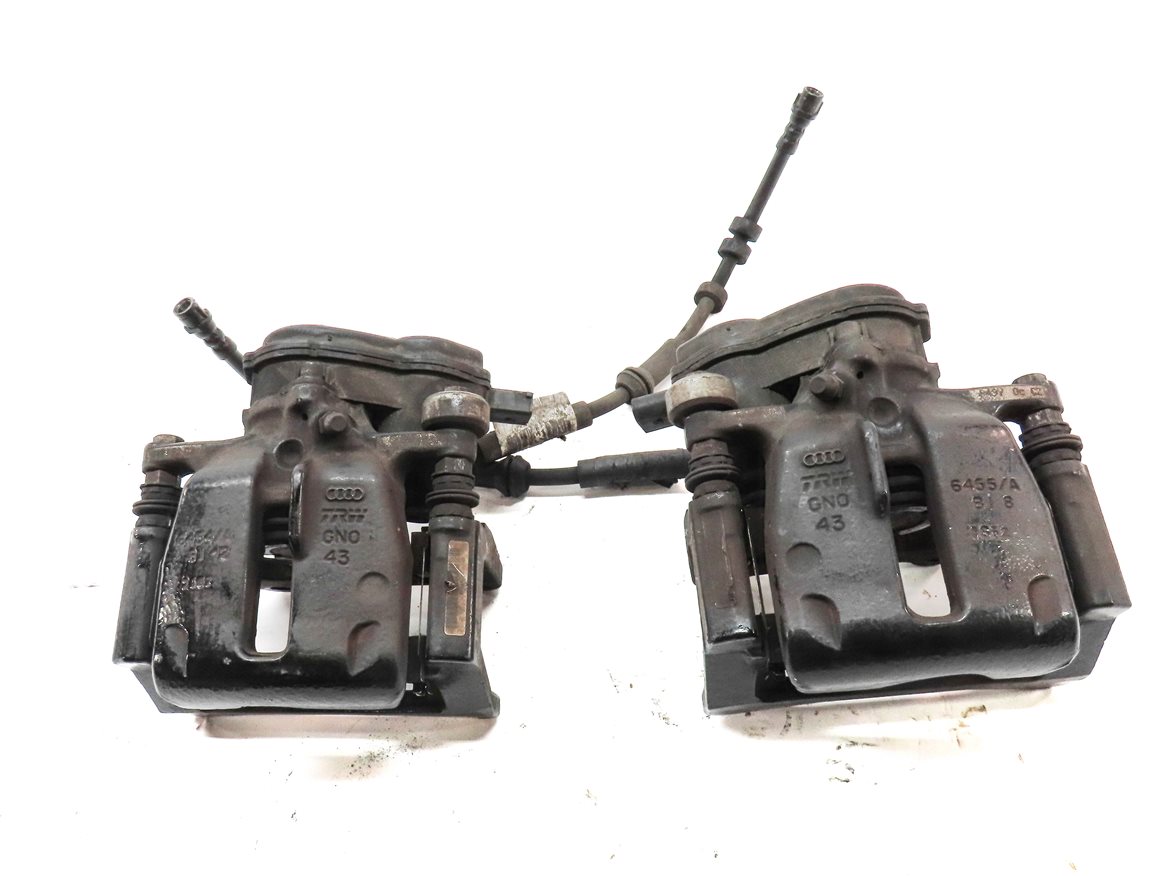 Thumbnail 2: 2013-2017 AUDI S4 S5 RS5 SQ5 (B8 8K 8T 8R) REAR BRAKE CALIPER SET (12.99" ROTOR)