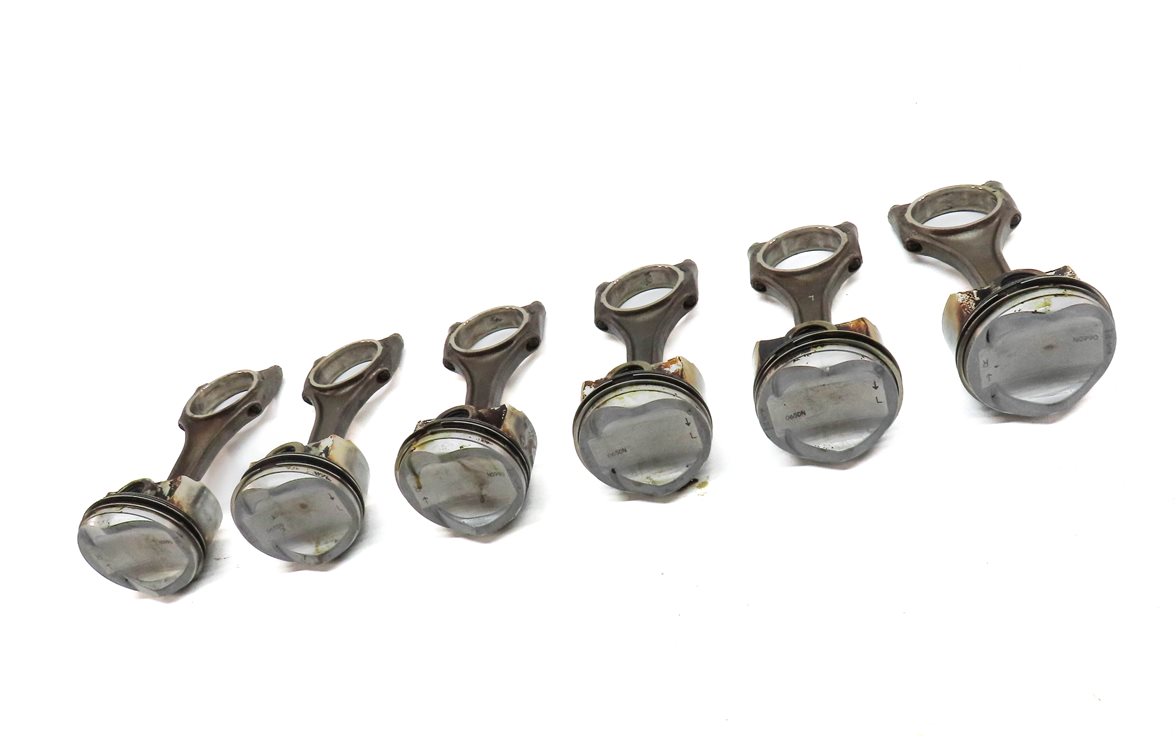 Thumbnail 3: 09-17 AUDI A6 A7 A8 Q5 Q7 S4 S6 Q5 TOUAREG 3.0L SUPERCHARGED ENGINE PISTON SET 6