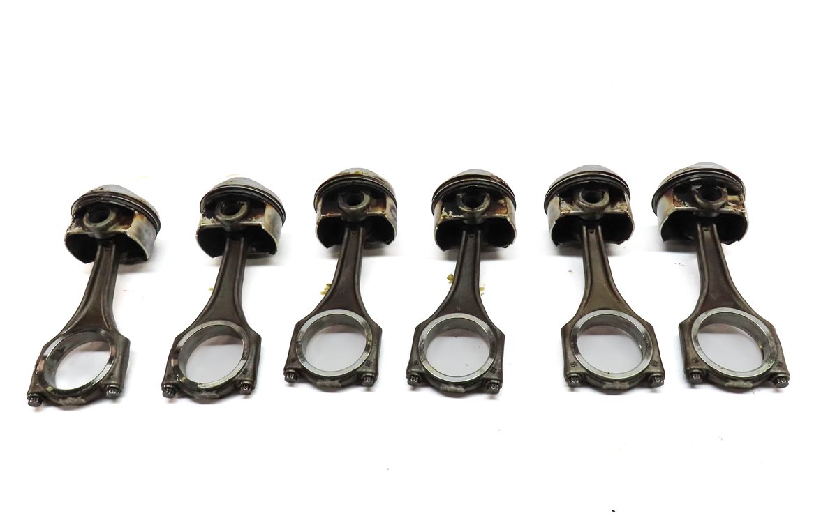 Thumbnail 5: 09-17 AUDI A6 A7 A8 Q5 Q7 S4 S6 Q5 TOUAREG 3.0L SUPERCHARGED ENGINE PISTON SET 6