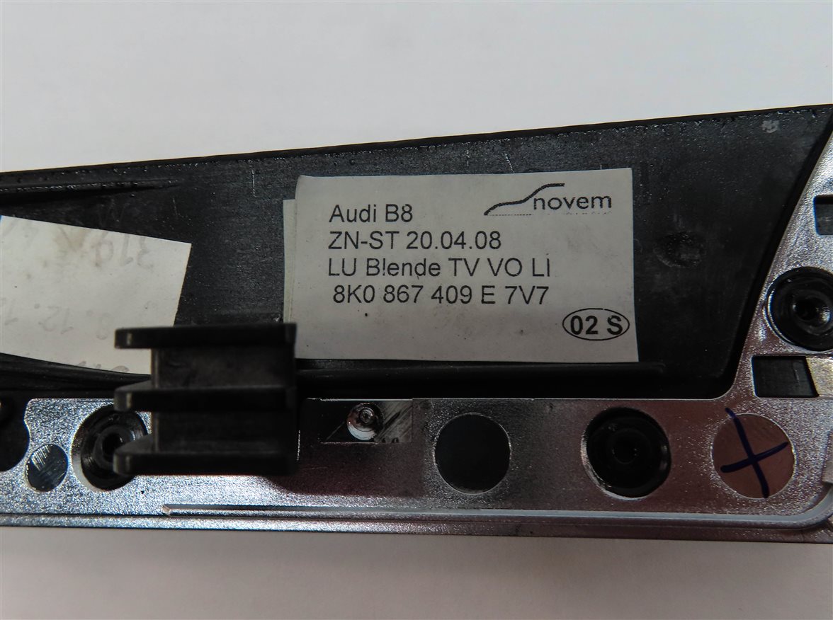 Thumbnail 17: 13 AUDI S4 (B8 8K) INTERIOR DOOR CENTER CONSOLE DASH TRIM SET (Carbon)