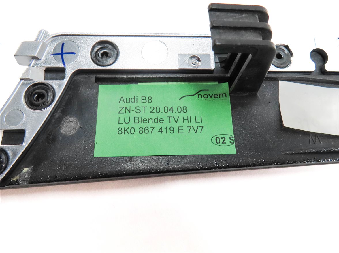 Thumbnail 18: 13 AUDI S4 (B8 8K) INTERIOR DOOR CENTER CONSOLE DASH TRIM SET (Carbon)