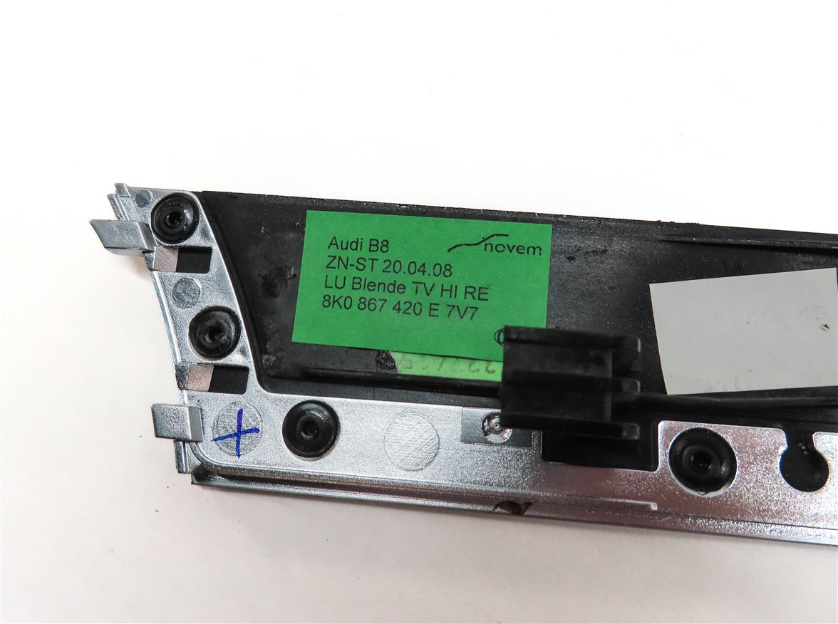 Thumbnail 19: 13 AUDI S4 (B8 8K) INTERIOR DOOR CENTER CONSOLE DASH TRIM SET (Carbon)
