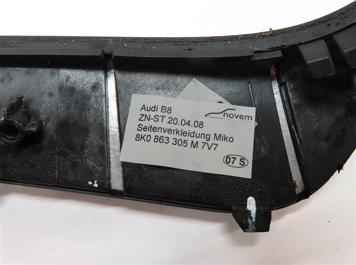 Thumbnail 22: 13 AUDI S4 (B8 8K) INTERIOR DOOR CENTER CONSOLE DASH TRIM SET (Carbon)