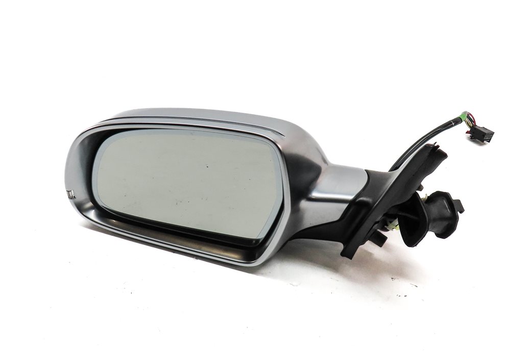 Thumbnail 3: 10-16 AUDI S4 (B8 8K) LEFT MANUAL FOLD HEATED AUTODIM DOOR MIRROR (ALUMINUM)