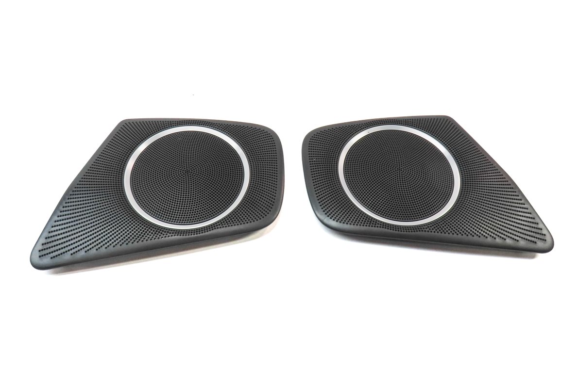 Thumbnail 4: 2013 AUDI S4 (B8 8K) BANG & OLUFSEN SPEAKER GRILLE TRIM COVER SET/ 12 (BLACK)