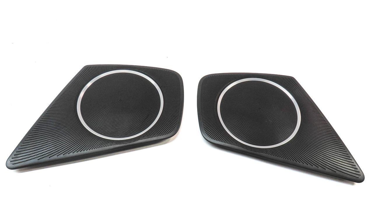 Thumbnail 5: 2013 AUDI S4 (B8 8K) BANG & OLUFSEN SPEAKER GRILLE TRIM COVER SET/ 12 (BLACK)