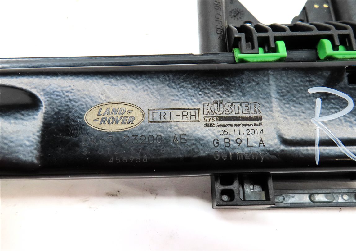 Thumbnail 6: 14-20 RANGE ROVER SPORT (L494) FRONT RIGHT PASSENGER WINDOW REGULATOR w/ MOTOR
