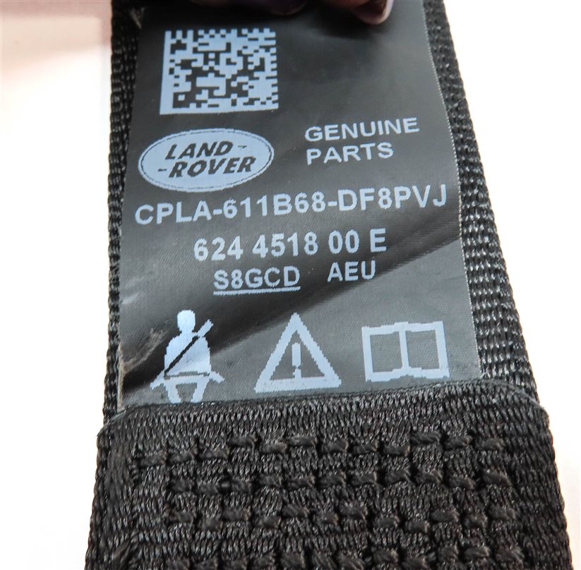 Thumbnail 5: 2015 RANGE ROVER SPORT (L494) REAR RIGHT 2nd ROW SEAT SEATBELT RETRACTOR (BLACK)