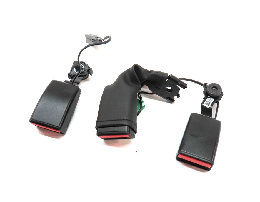 2015 RANGE ROVER SPORT (L494) REAR 2nd ROW SEAT SEATBELT BUCKLE RECEIVER SET-3
