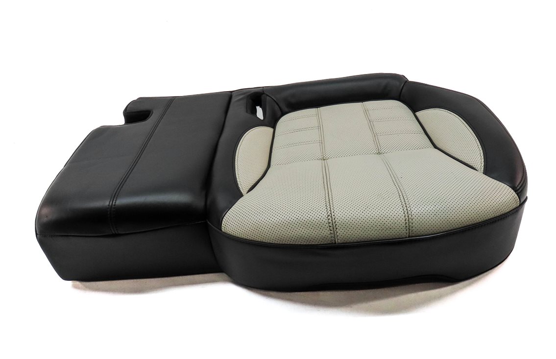 Thumbnail 2: 2015 RANGE ROVER SPORT (L494) REAR LEFT LOWER BOTTOM SEAT CUSHION (Ebony/Ivory)