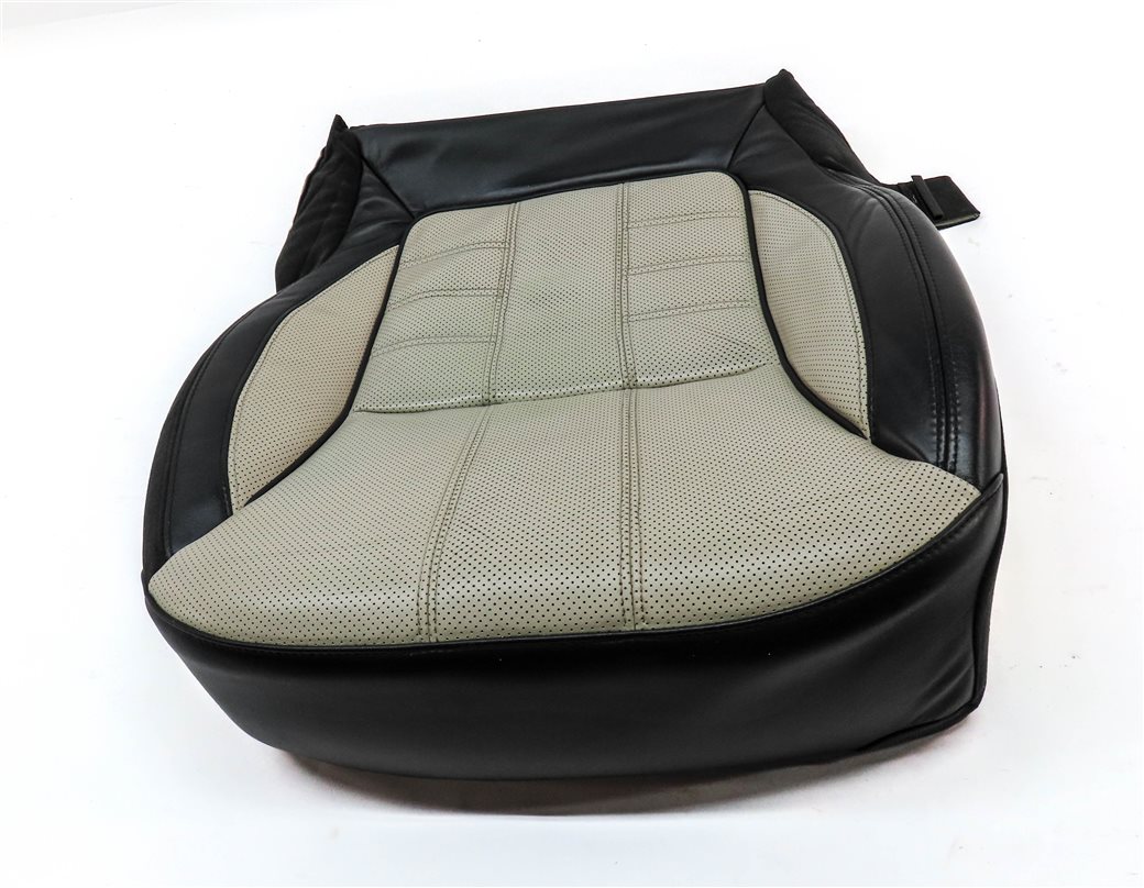 Thumbnail 2: 14-20 ROVER SPORT (L494) LEFT DRIVER LOWER BOTTOM SEAT CUSHION (Ebony/Ivory)