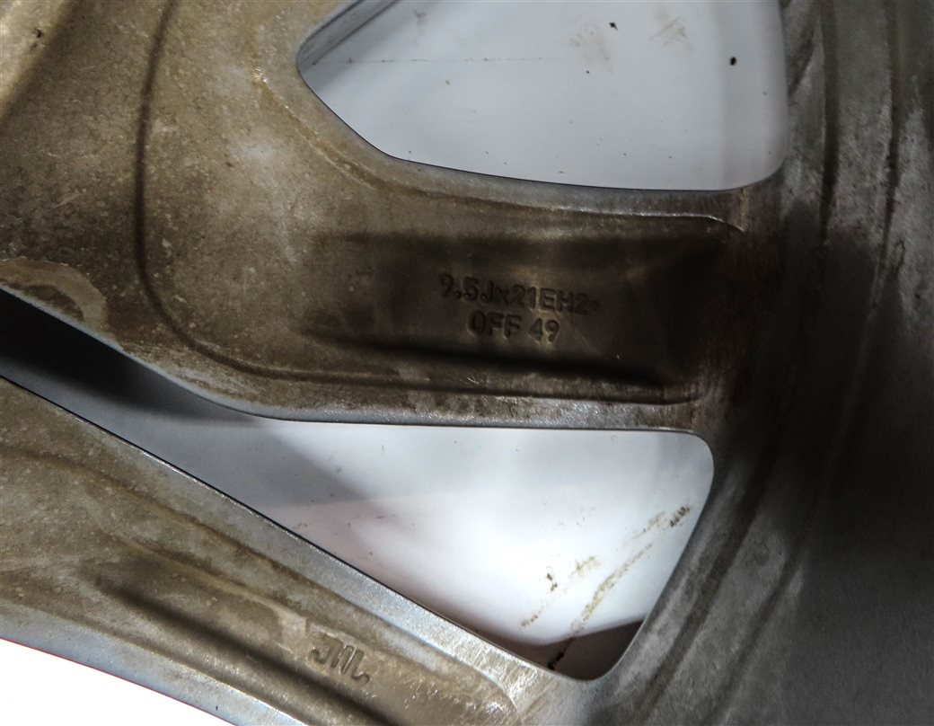 Thumbnail 5: 20-22 ROVER SPORT DISCOVERY (L462 L494) 21x9.5 10 SPOKE SLANTED V WHEEL RIM 