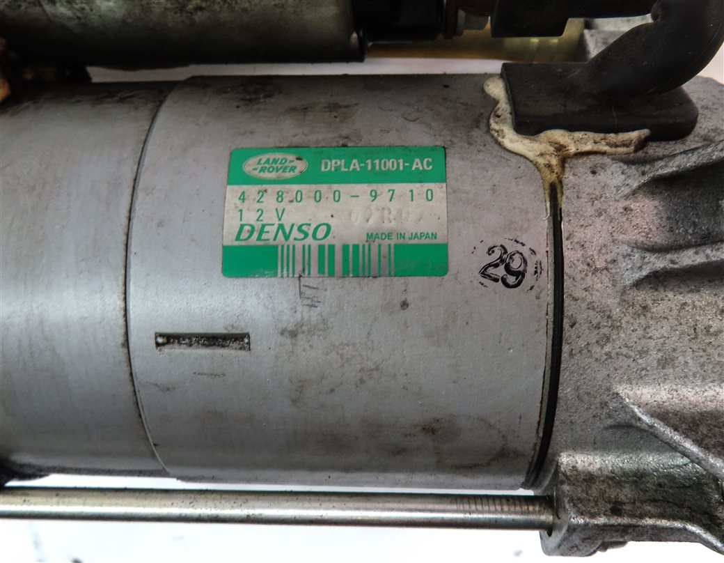 Thumbnail 7: 2015-2020 DISCOVERY RANGE ROVER SPORT (L405 L494 L462) ENGINE STARTER MOTOR