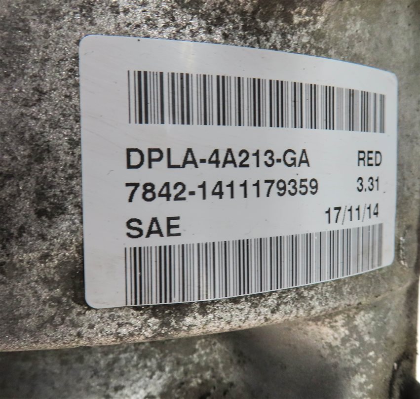 Thumbnail 8: 2013-2020 RANGE ROVER SPORT (L405 L494) REAR LOCKING DIFFERENTIAL GEAR (3.31)