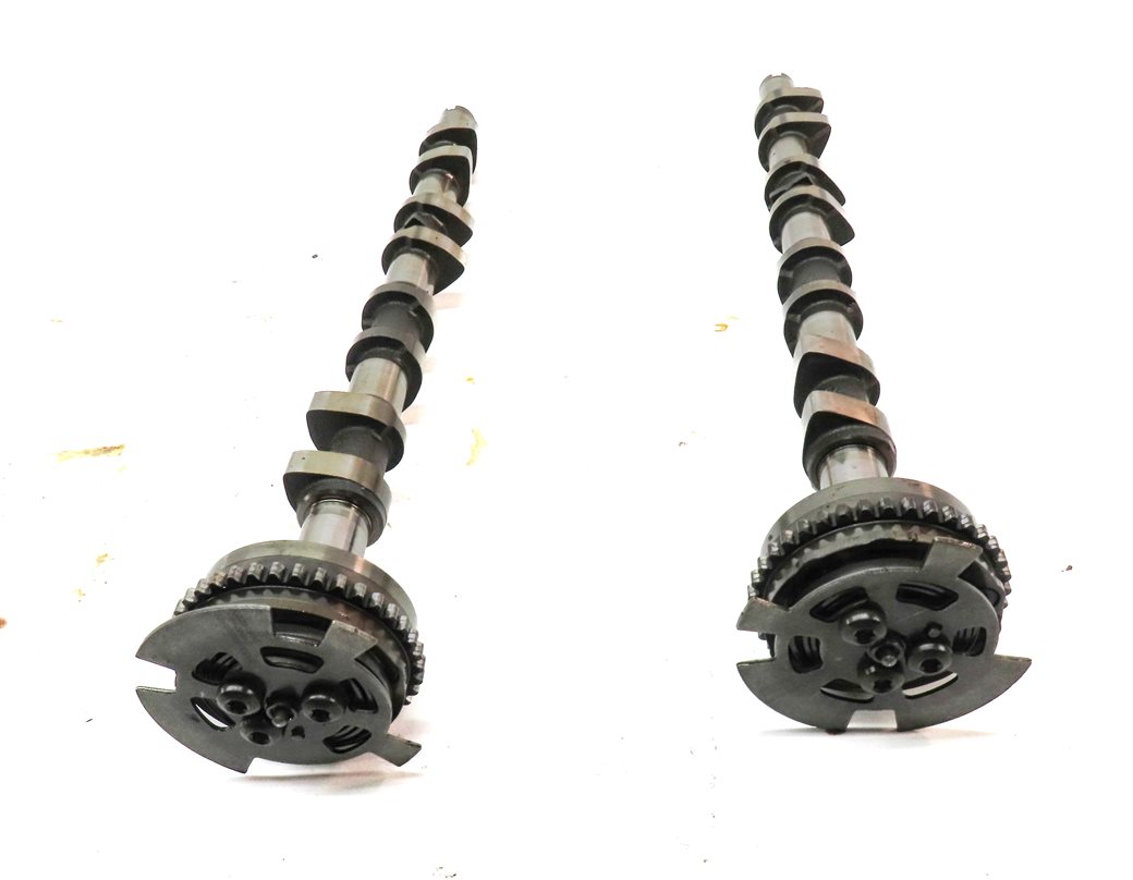 10-19 RANGE ROVER SPORT 5.0L SUPER LEFT HEAD INTAKE EXHAUST CAMSHAFT & GEAR SET2